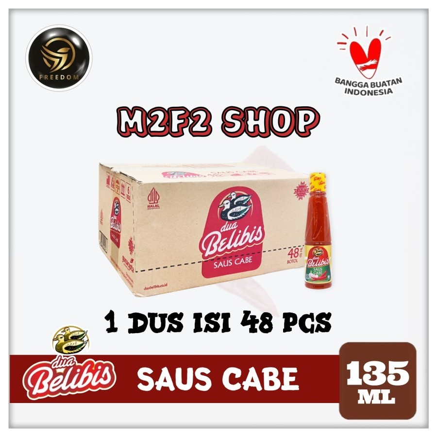 

Dua Belibis Saus Cabe Sambal Botol Pet - 135 ml (Kemasan Karton)