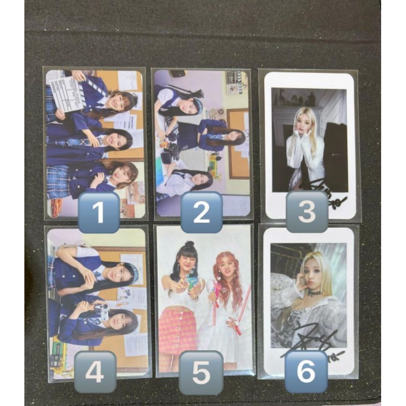 Photocard Gidle 1st 2nd membership magazine xblush Yuqi (G)i-dle official pc miyeon minnie shuhua so