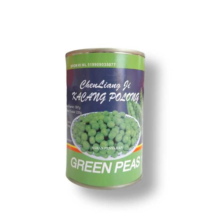 

Kacang Polong Chen Liang Ji Green Peas In Kacang polong Kaleng 397 g