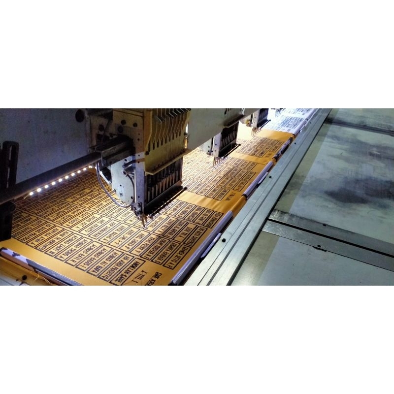 bet nama bordir/ nama dada bordir