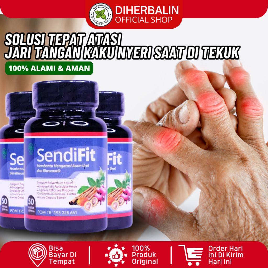 Obat Jari Tangan Kaku Nyeri Susah Ditekuk Trigger Finger Jari Pelatuk Radang Sendi Asam Urat Pengapu