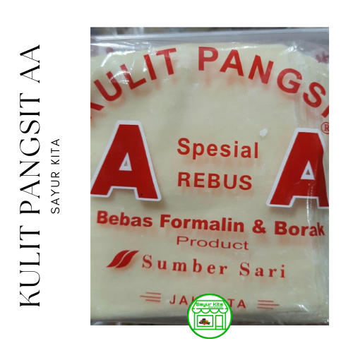 

Kulit Pangsit Rebus AA isi 50 lembar / pack