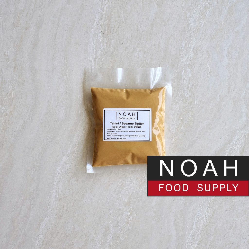 

Tahini Sesame Butter Selai Wijen Putih 芝麻酱 250 g 250g