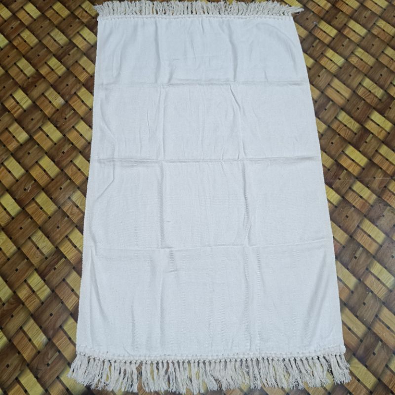 SAJADAH TENUN ATBM POLOS/SAJADAH ECOPRINT/SAJADAH POLOS