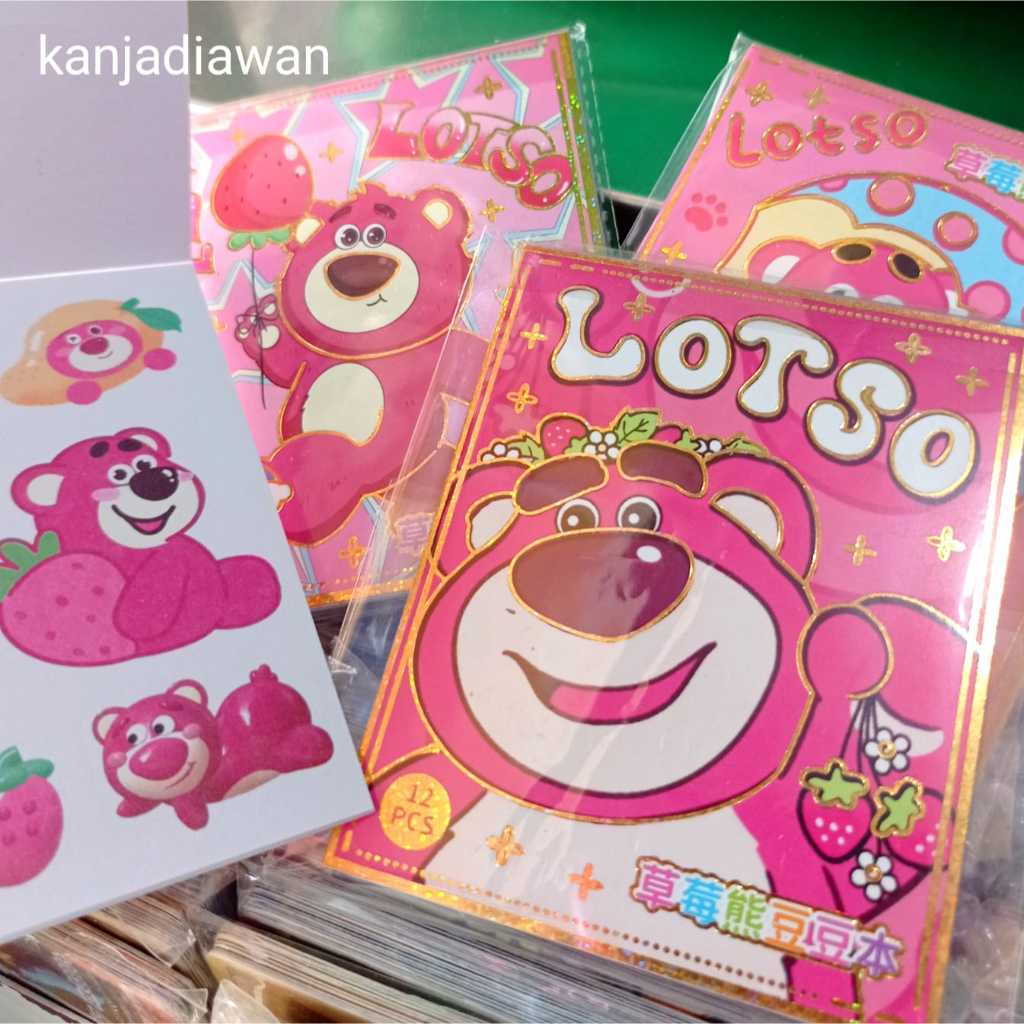 

Stiker Lotso isi banyak Buku Sticker Lotso
