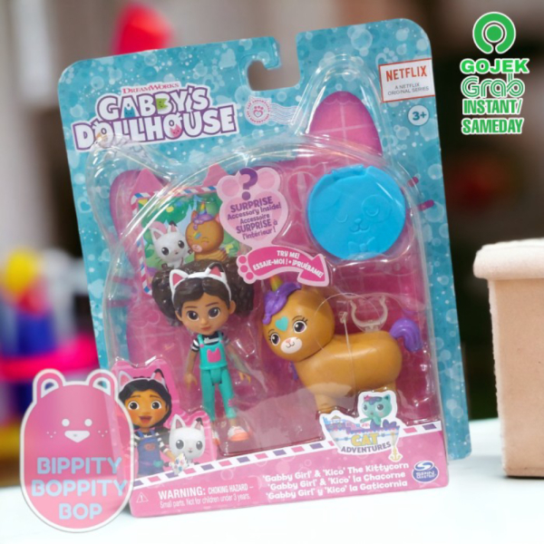 

Unik Gabby's Dollhouse Cat-tivity - 'Gabby Girl' 'Kico' The Kittycorn Murah