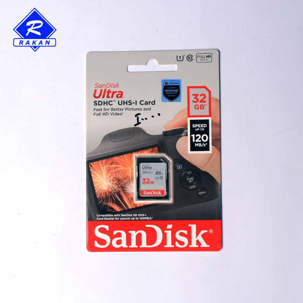 ACEH | Memori kamera Sandisk 32GB - SanDisk Ultra SDHC Card class 10 32GB