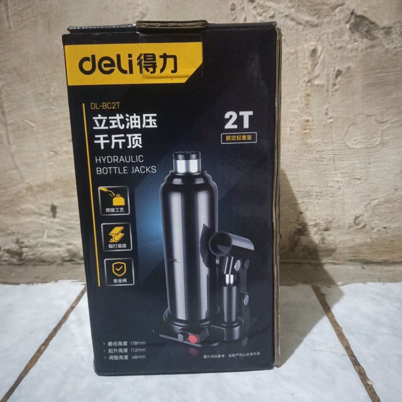 dongkrak 2 ton deli