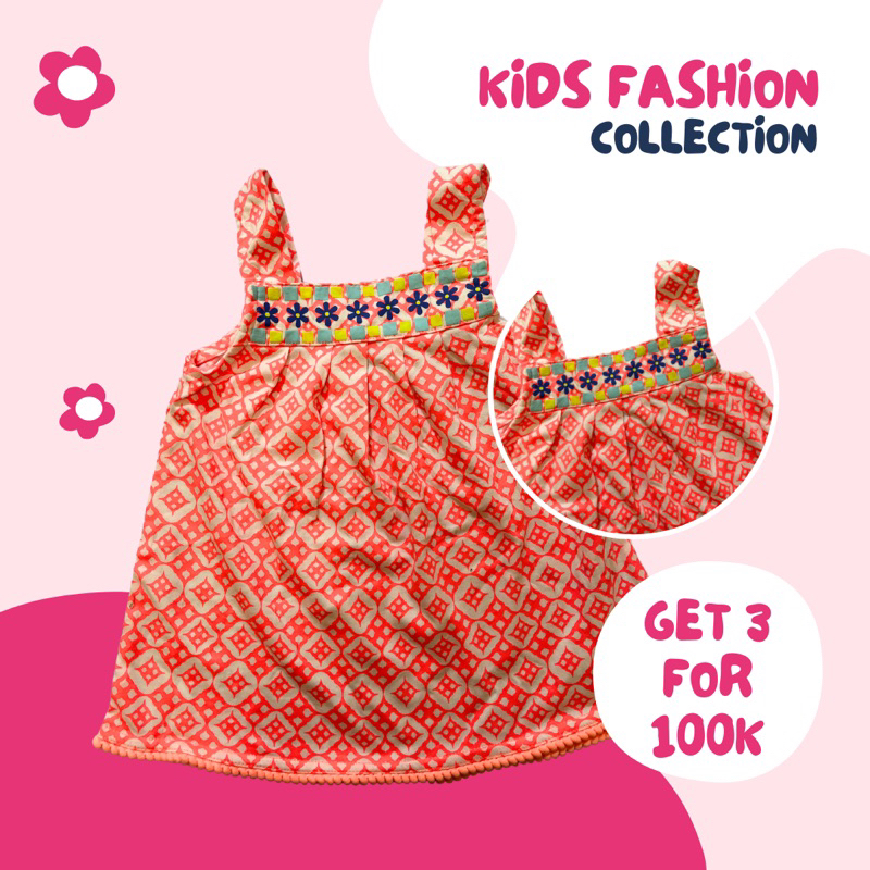 BAJU ANAK BRANDED SISA EXPORT 100K Get 3