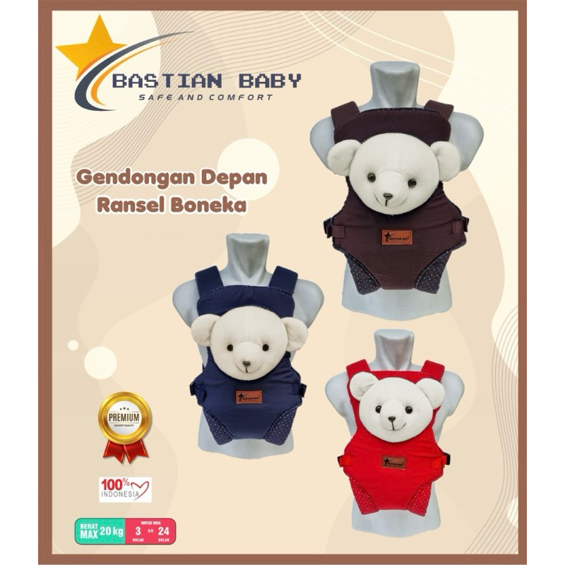 Gendongan Depan Bayi, Gendongan Ransel, Gendongan duduk bayi