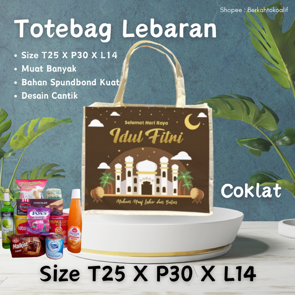 

Totebag Hampers Lebaran Limited Edition Toko Alif