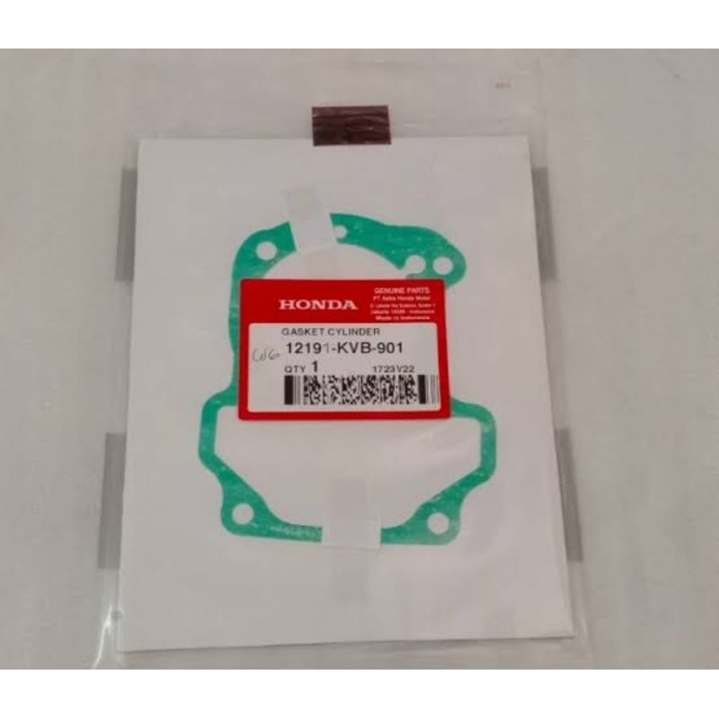 12191-kvb-901 HGP AHM 100% ORIGINAL GASKET BLOK VARIO 110 KARBU 12191KVB901