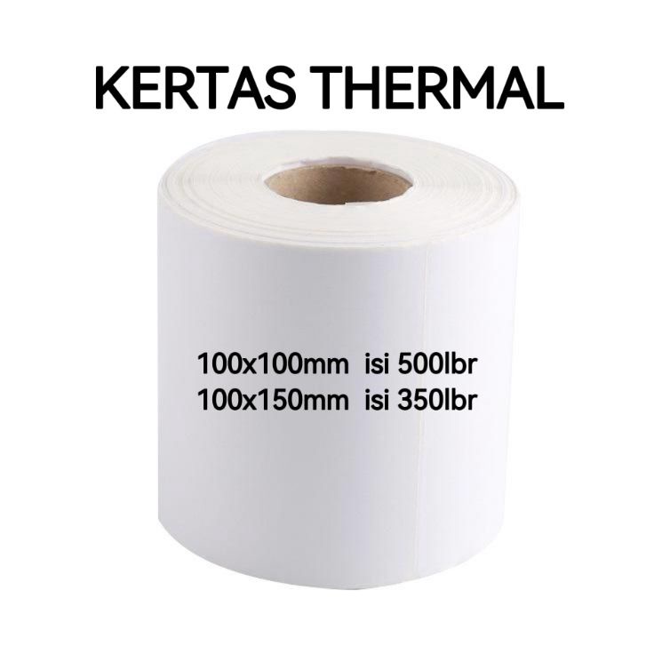 

D2289 24pcsdus KERTAS STIKER RESI LABEL THERMAL 11 115