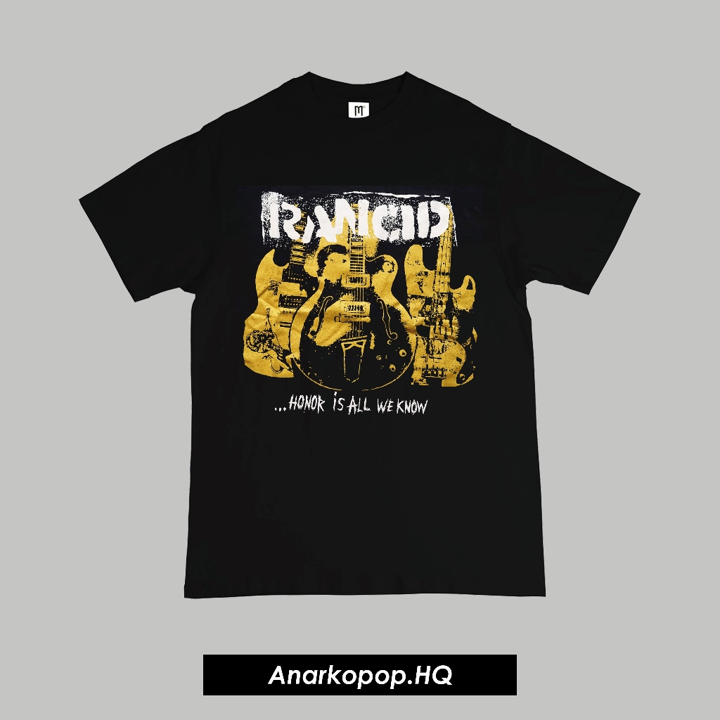 KAOS BAND RANCID / TSHIRT MUSIC / KAOS PUNK