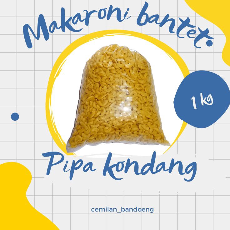 

Terlaku MAKARONI BANTET MENTAH MERK KONDANG ENAK 1 KG