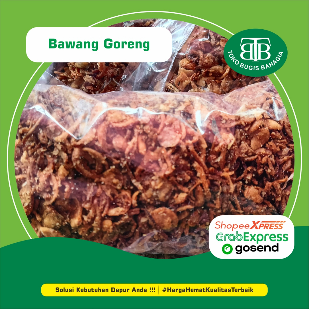 

Bawang Goreng 200gr Pasar Online Murah Makassar