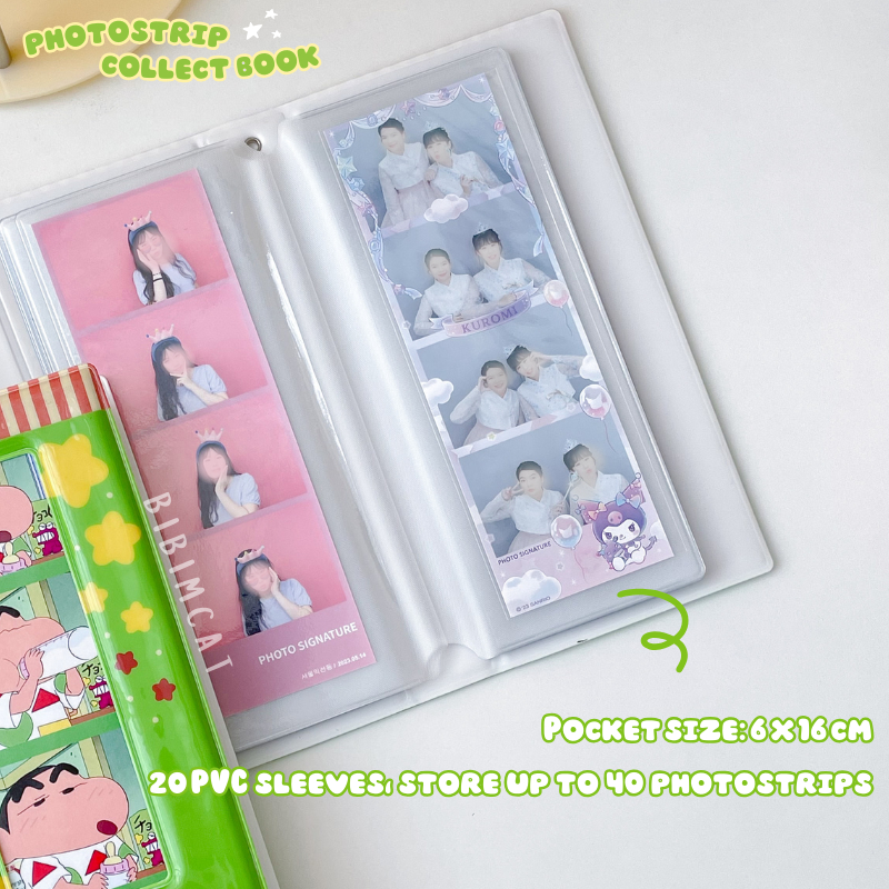 RB Chocobi Photostrip Collect Book Album 4 Cut by Bibimcat