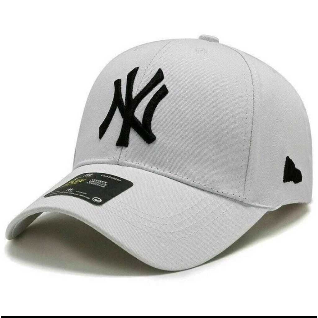 Topi Baseball Pria Wanita Kekinian Logo NY Casual