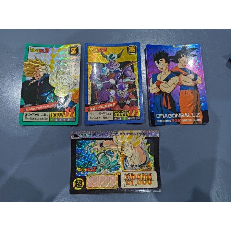 Dragon Ball card 4pcs (set)