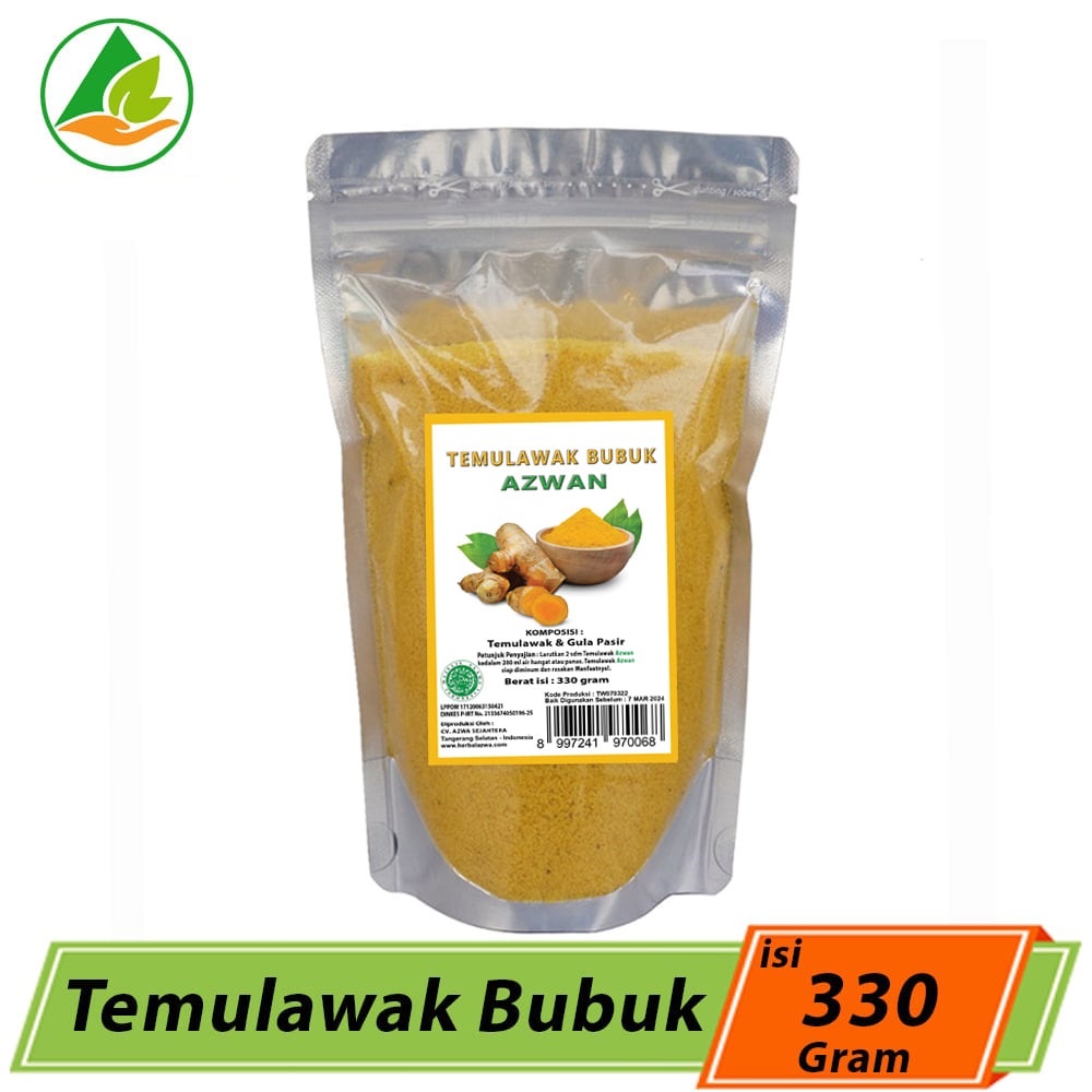 

Temulawak Bubuk Azwan isi 330 Gram Herbal Temulawak