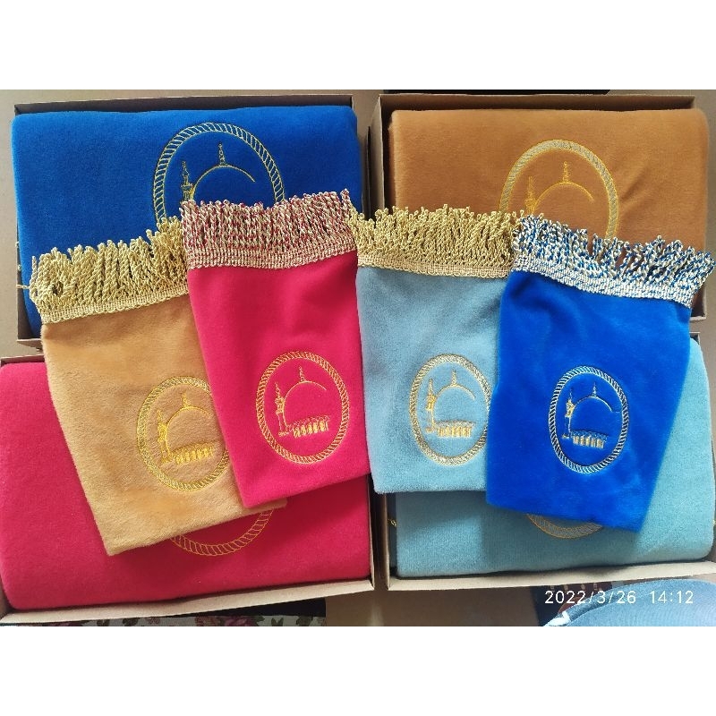 Sajadah muka (mini) Sahira bordir