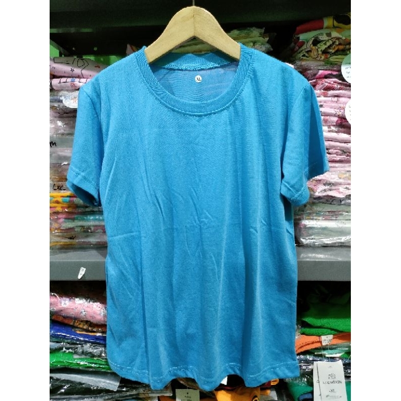 KAOS ANAK LENGAN PENDEK WARNA BIRU MUDA