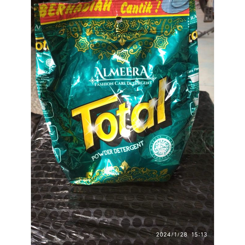 deterjen bubuk total 250g
