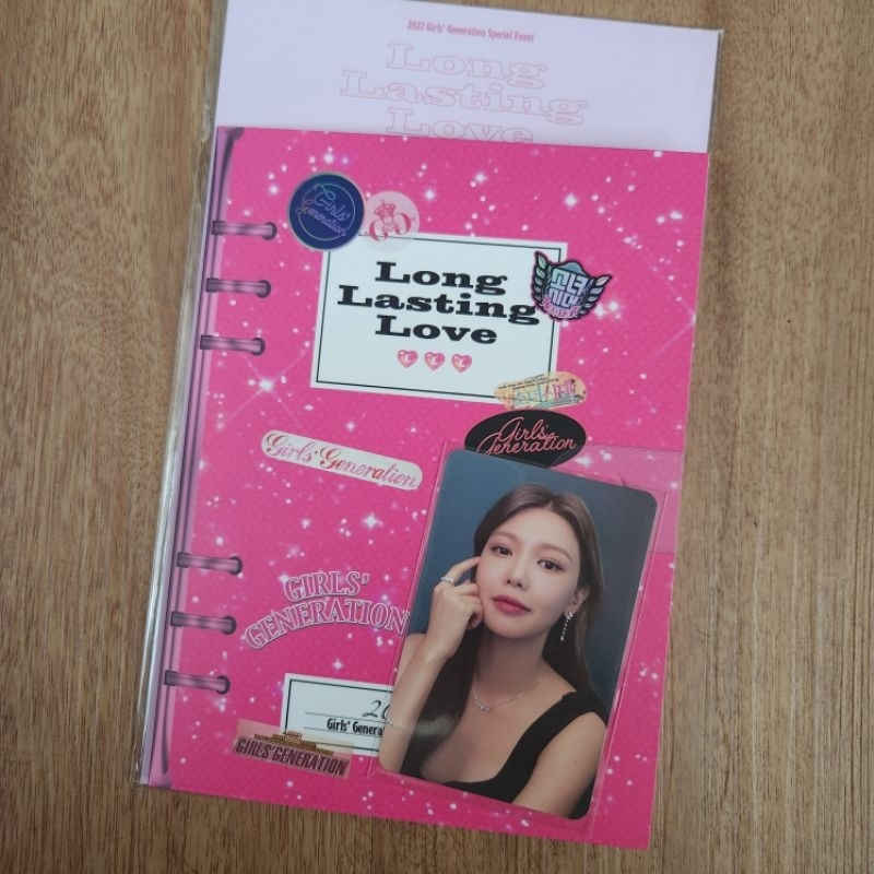 ar ticket snsd LLL sooyoung // long lasting love md merchandise merch scratch fortune pc photocard p