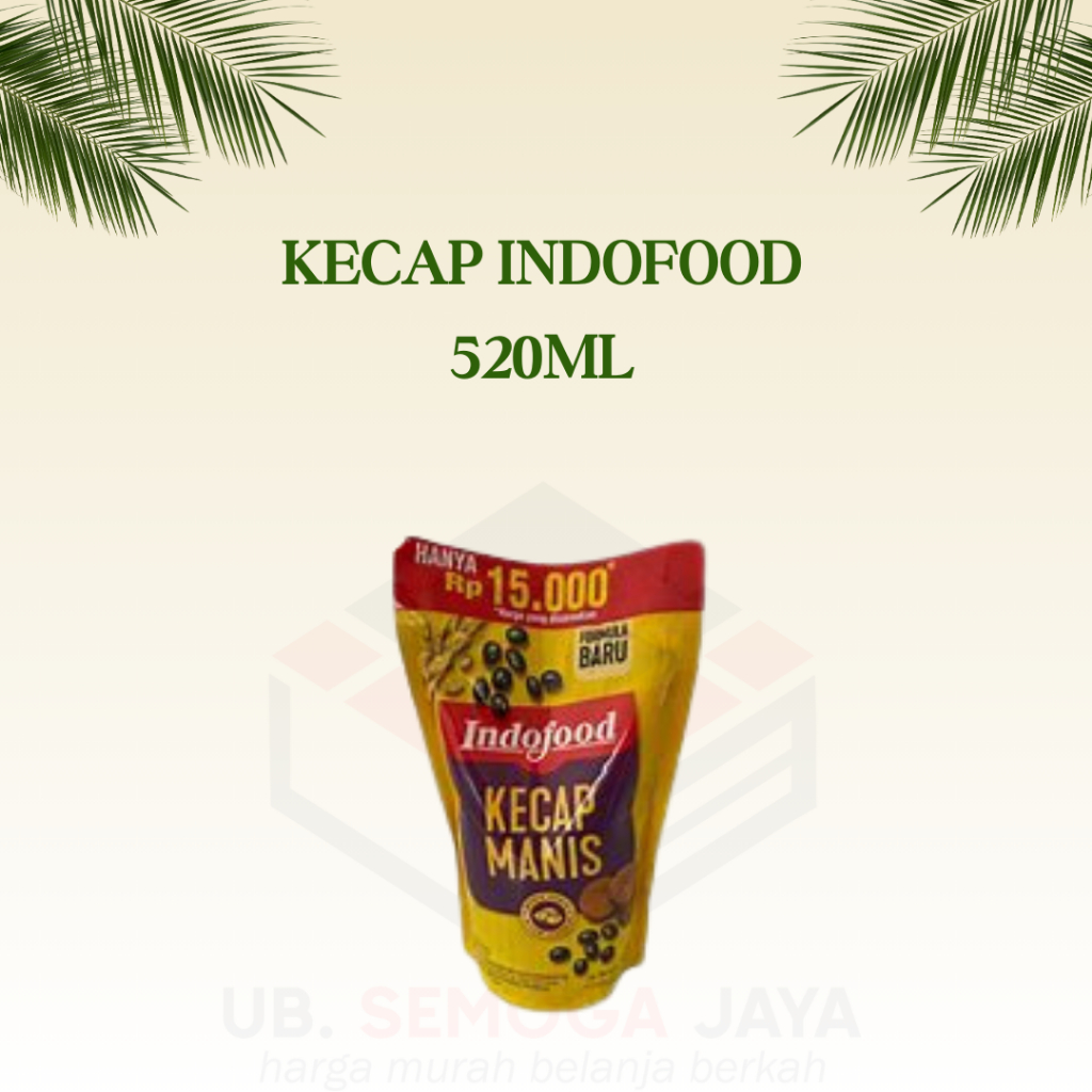 

Kecap Indofood Kemasan Refil 520ML