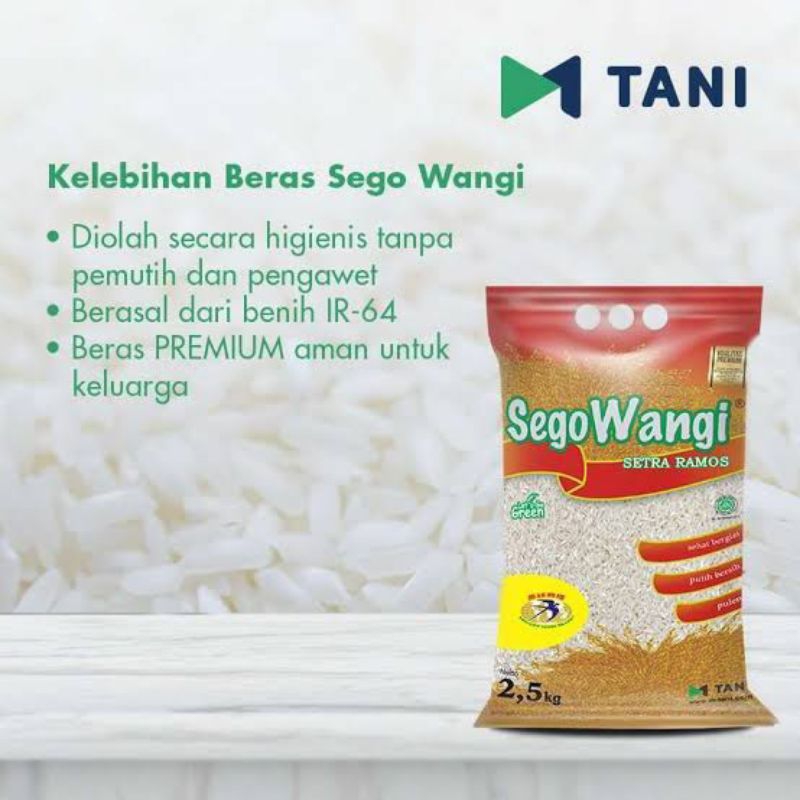 

Beras Sego Wangi 2,5 kg