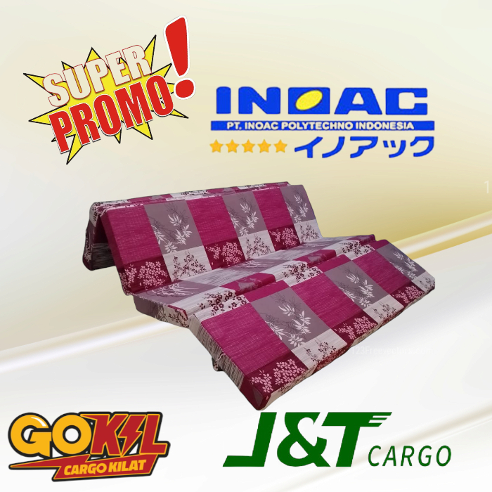 Kasur Tidur/Foam Matras/Kasur Busa INOAC LG D 23 LIPAT 4 UK 200X160
