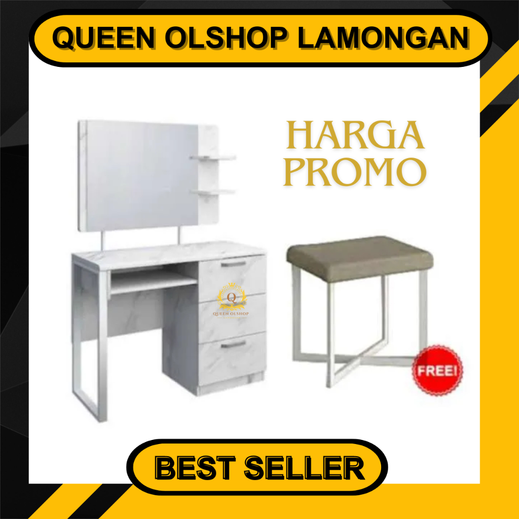 [PROMO] Meja Rias SIANTANO Marble 01