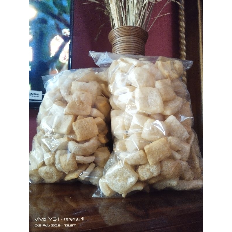 

krupuk kulit sapi/rasa original/250gr/krupuk mekar,gurih,drokdok