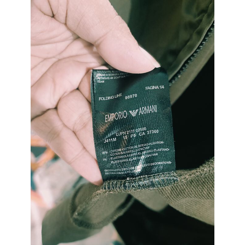 Jaket preloved EA7 emporio armani