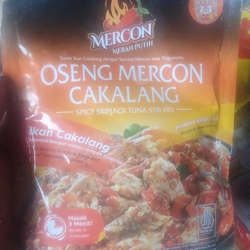 

OSENG MERCON CAKALANG/CUMI CABE IJO/Ayam Betutu Bali 150g