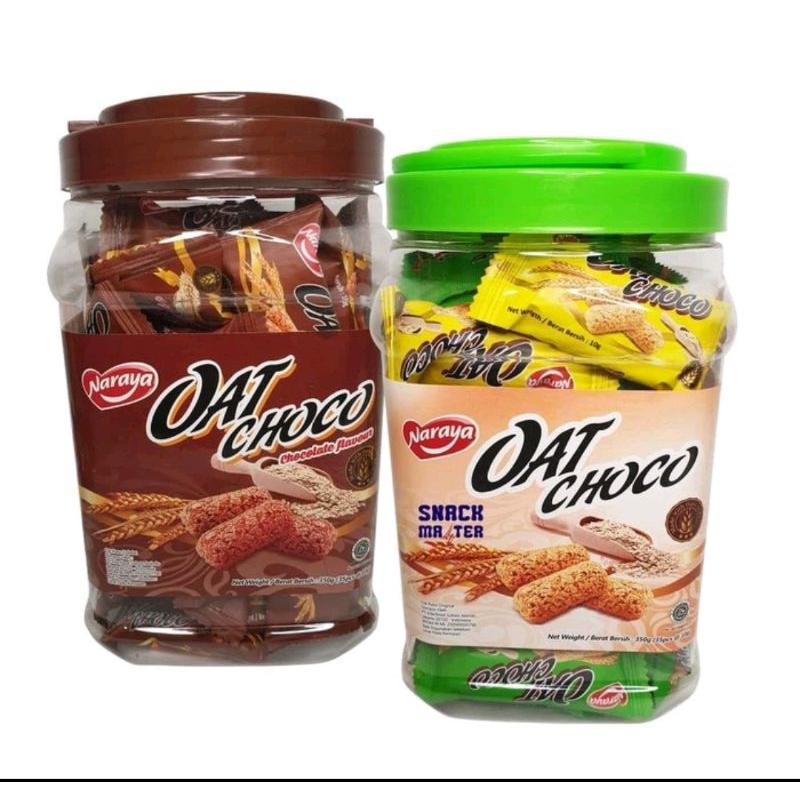 

Naraya oat choco Toples Coklat/Original