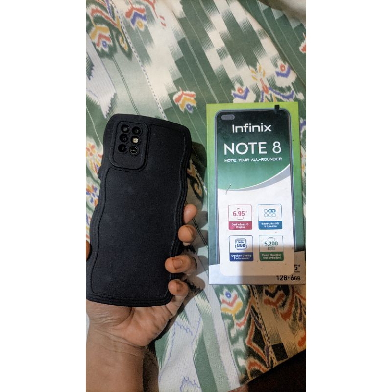 INFINIX NOTE 8 RAM 6/128 FULSET MINUS KONEKTOR CAS