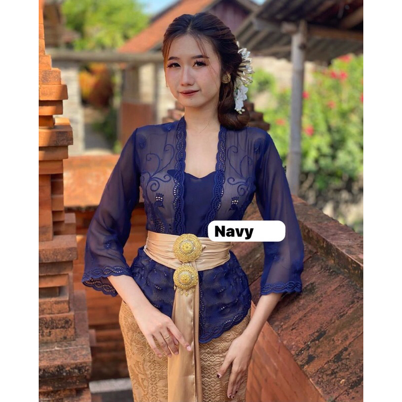 WKB || Kebaya jadi bordir terbaru || kebaya bordir merak || kebaya bordir murah || kebaya adat bali 