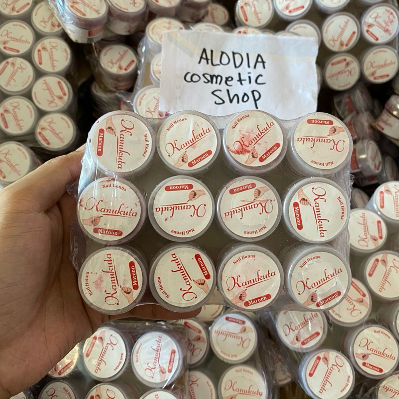 🩷ALODIA🩷 (lusinan) pacci kanukuta / pacci hennata