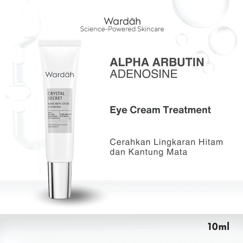 WARDAH Eye Cream Crystal Secret 24gr // Krim Mata Mencerahkan