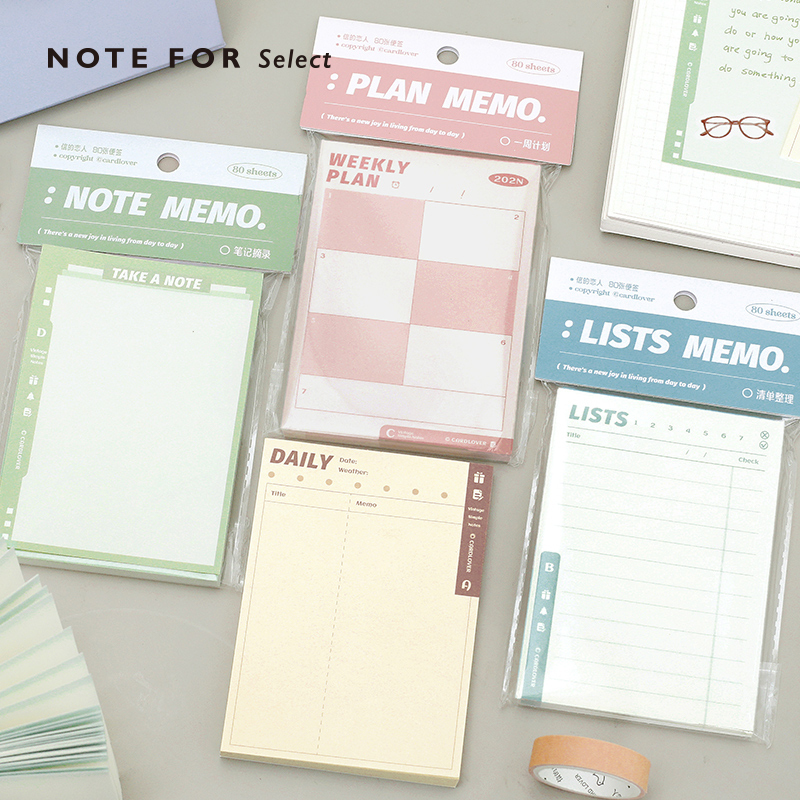 

Memo Agenda Cardlover 80 Lembar