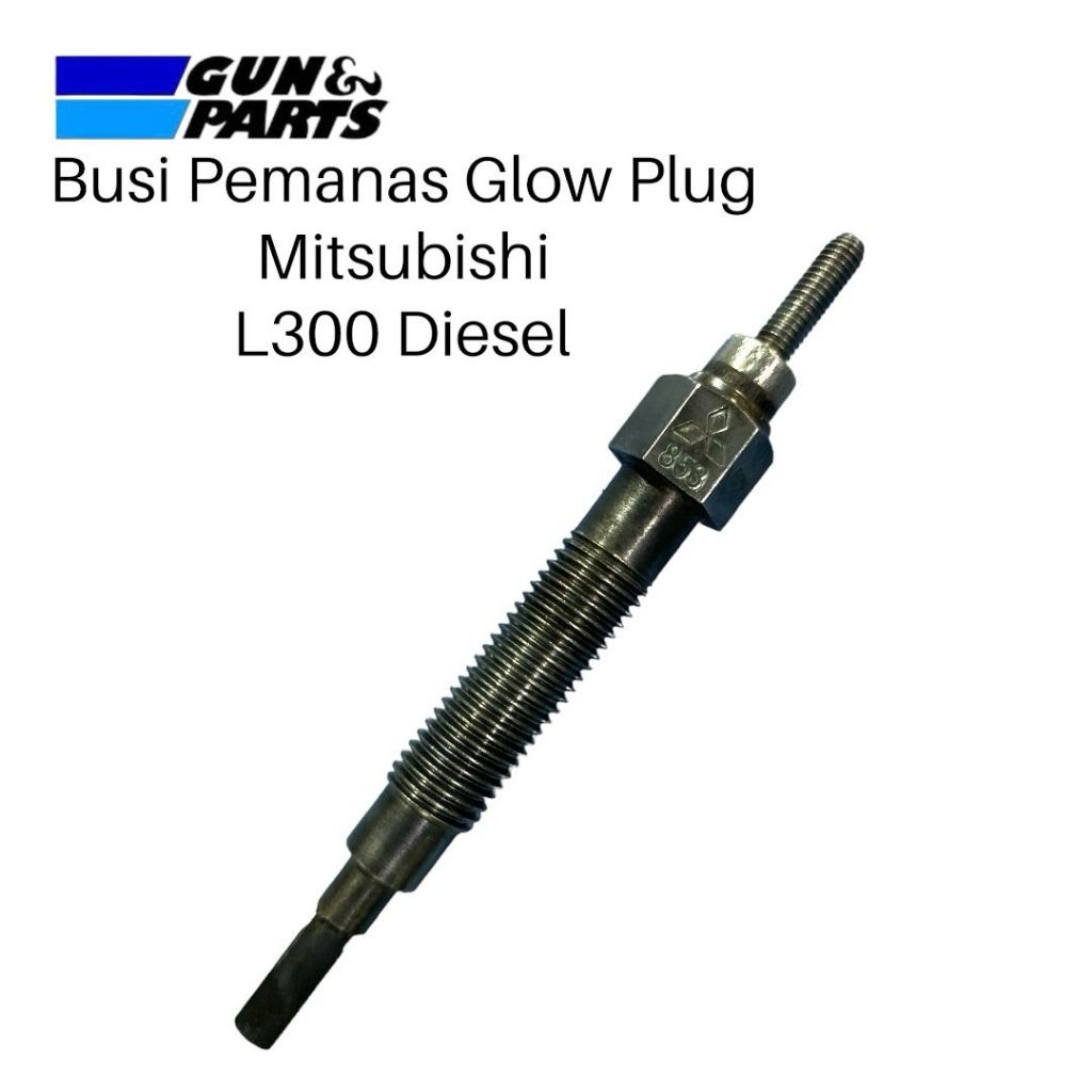 Busi Pemanas Glow Plug Mitsubishi L300 Diesel Sparepart Mobil Copotan Original