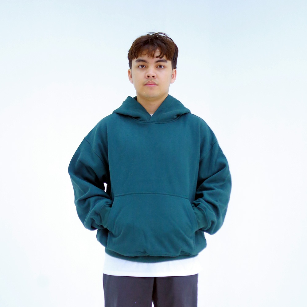 Gloomiesunday Hoodie 330GSM Boxy Fit Polos Cotton Fleece Heavyweight