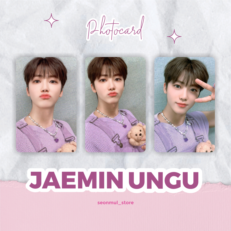 PHOTOCARD PC JAEMIN UNGU / GOLDEN AGE COLLECTING / NCT NATION TC TRADING CARD GREEN / ISTJ NCT DREAM
