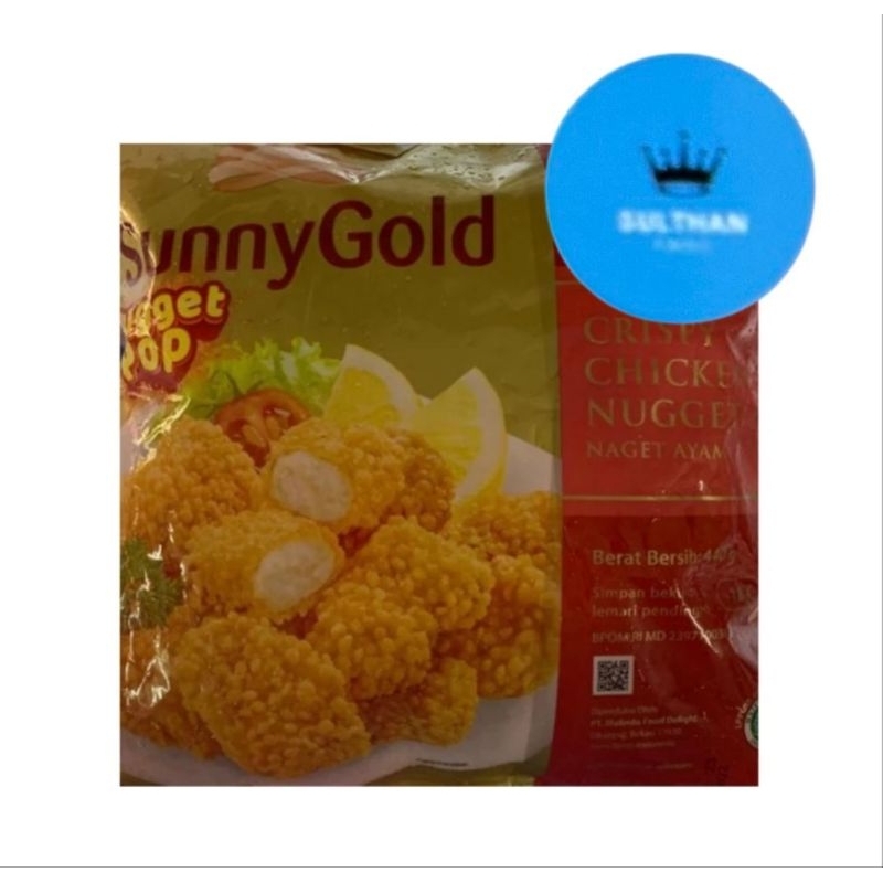 

SUNNY GOLD CHICKEN NUGGET POP CRISPY 440 GR