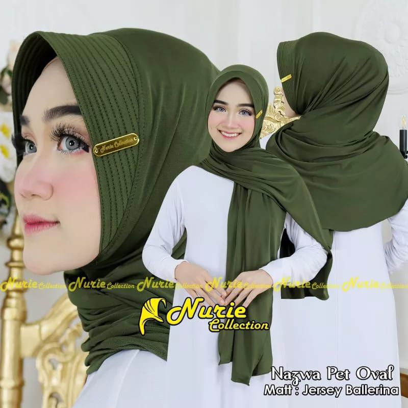 nazwa pet oval nurie jilbab instan pasmina oval premium pet tebal