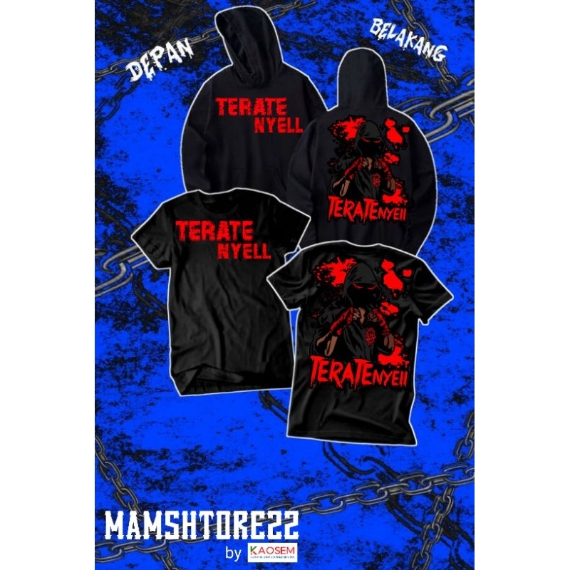 KAOS TERATE NYEL|| HOODIE TERATE NYELL