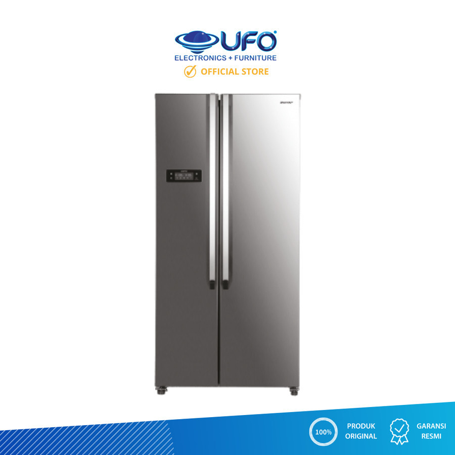 SHARP - KULKAS SIDEBYSIDE 563L SJIS60MSL SJ-IS60M-SL