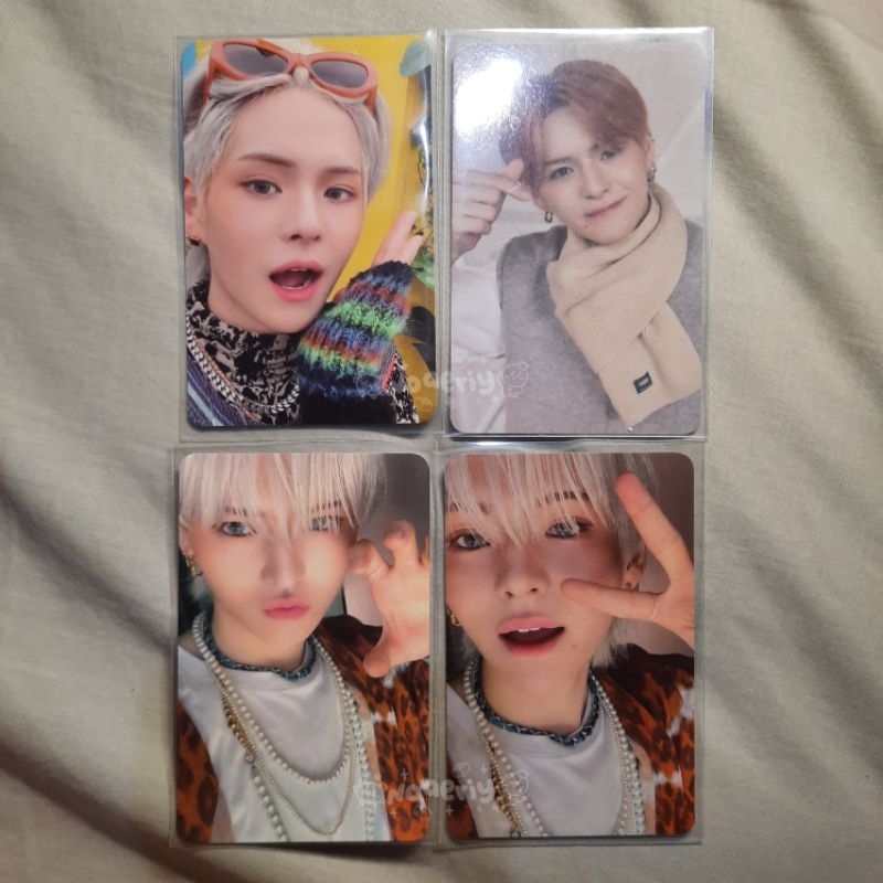 WTS pc photocard yoshi treasure luckydraw ld insadong beverage ktown4u hello tc trading card maung w