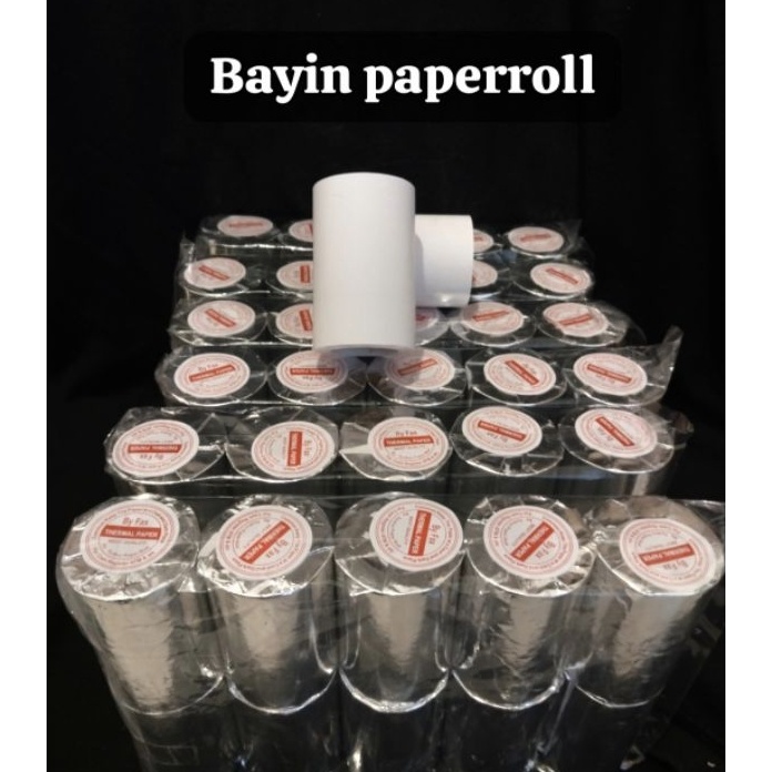 

Kertas kasir thermal edc bluetooth 58x4 paket 1 Roll